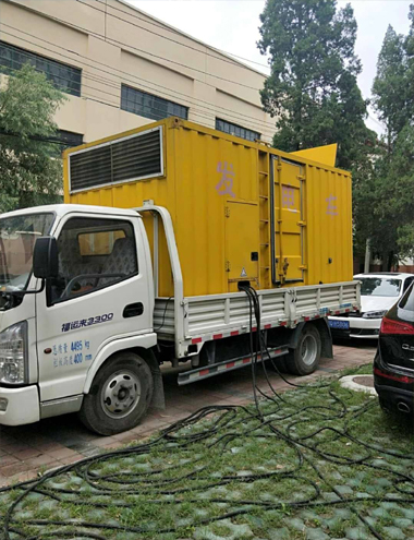 镇海发电车出租-柴油发电机组排烟系统设计要求及其考虑因素