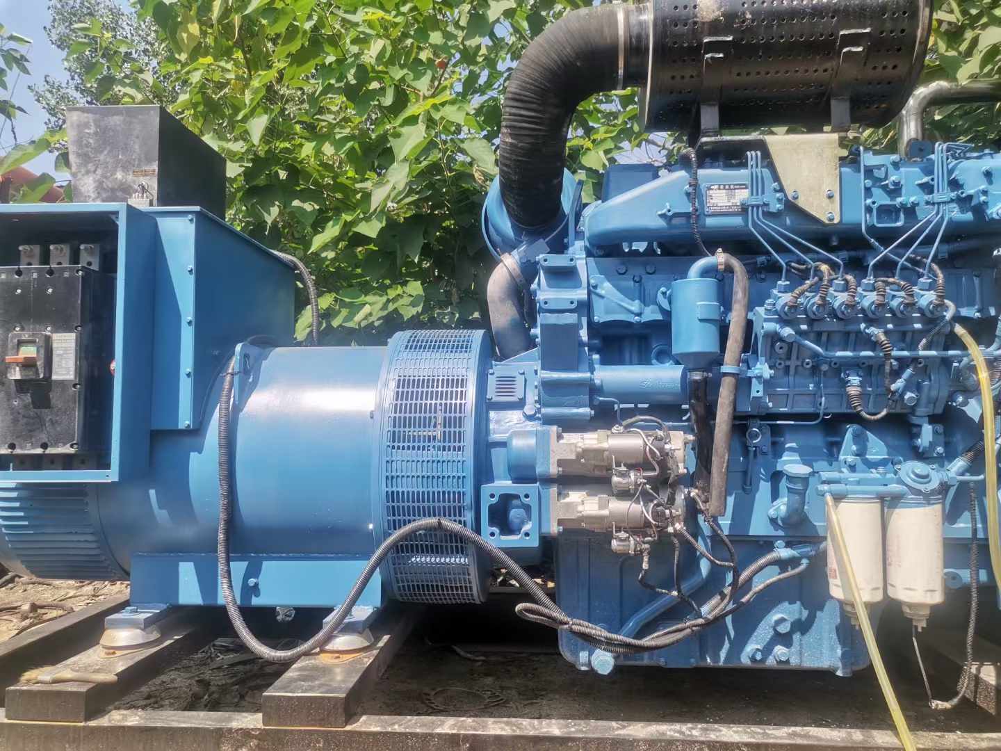 镇海详细说明降低 800kW 柴油发电机输出电流波动的方法